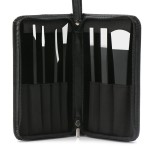 Parturi Pedicure Knife Kit, 7pcs Ingrown Toenail Blade Tool with Storage Bag, High Manganese Steel Nail Knives Cuticle Remover, Professional Foot Repair Sharp Blade Kit for Nail Corn Callus