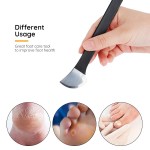 Parturi Pedicure Knife Kit, 7pcs Ingrown Toenail Blade Tool with Storage Bag, High Manganese Steel Nail Knives Cuticle Remover, Professional Foot Repair Sharp Blade Kit for Nail Corn Callus