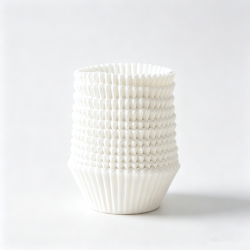 Xandory Cupcake Muffin Liners, Grease-Proof  Paper Baking Cups 100 Count- White